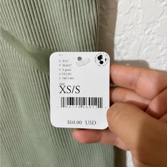 NWT Free People Green Sleeveless Dress - Picture 2 of 6